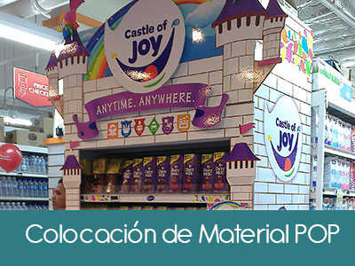 Colocación Material POP